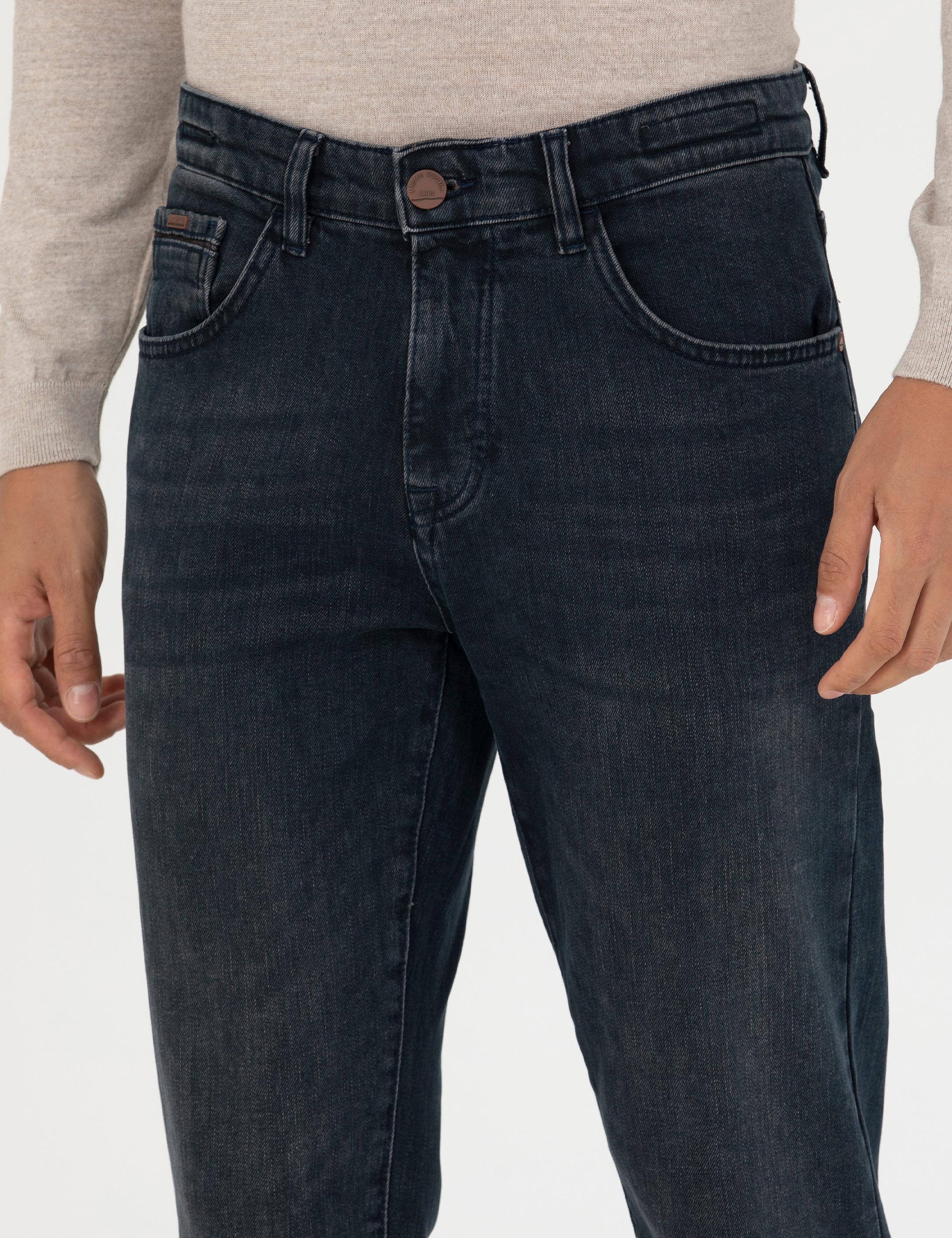 Petrol Slim Fit Jean Pantolon