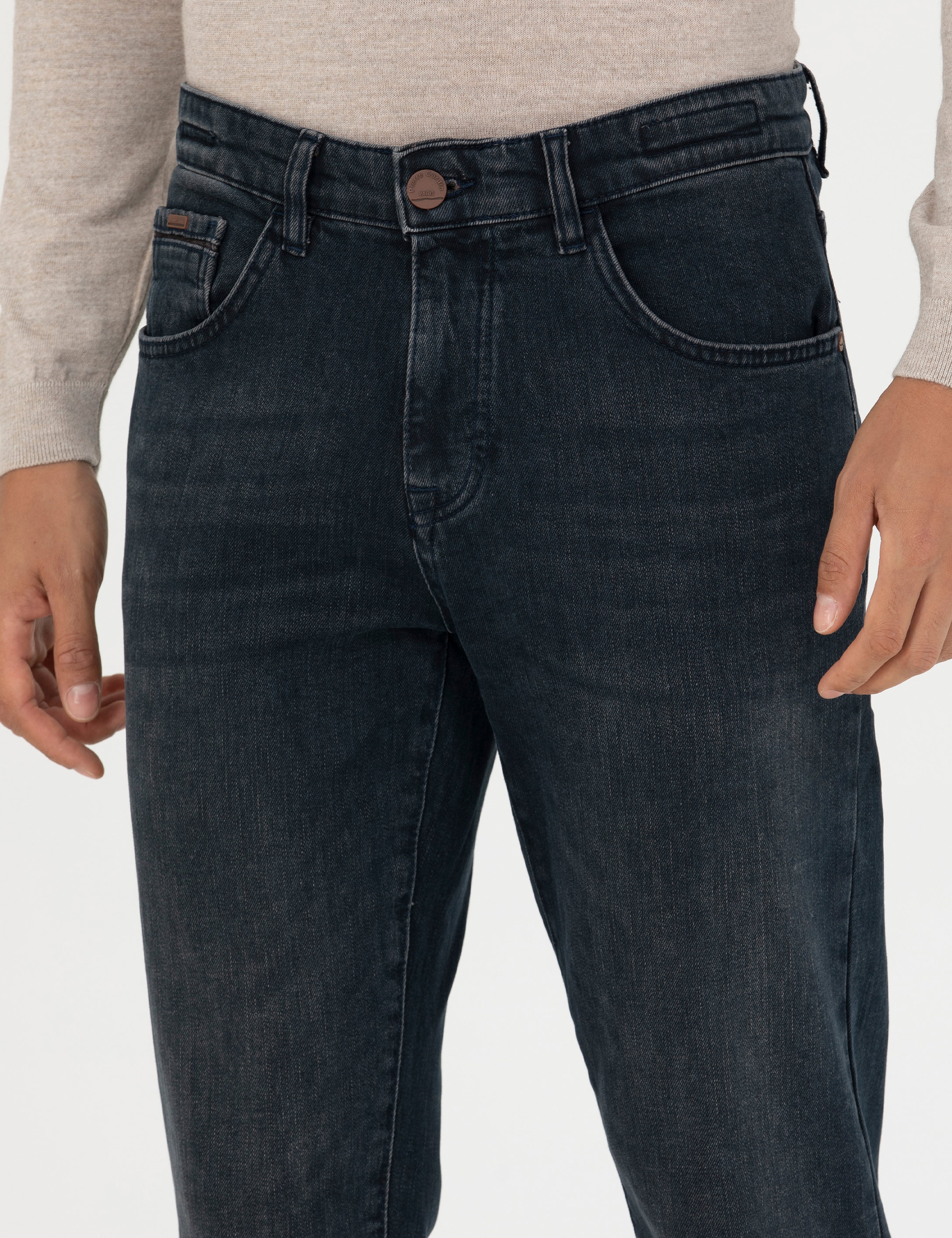 Petrol Slim Fit Jean Pantolon - Image 6