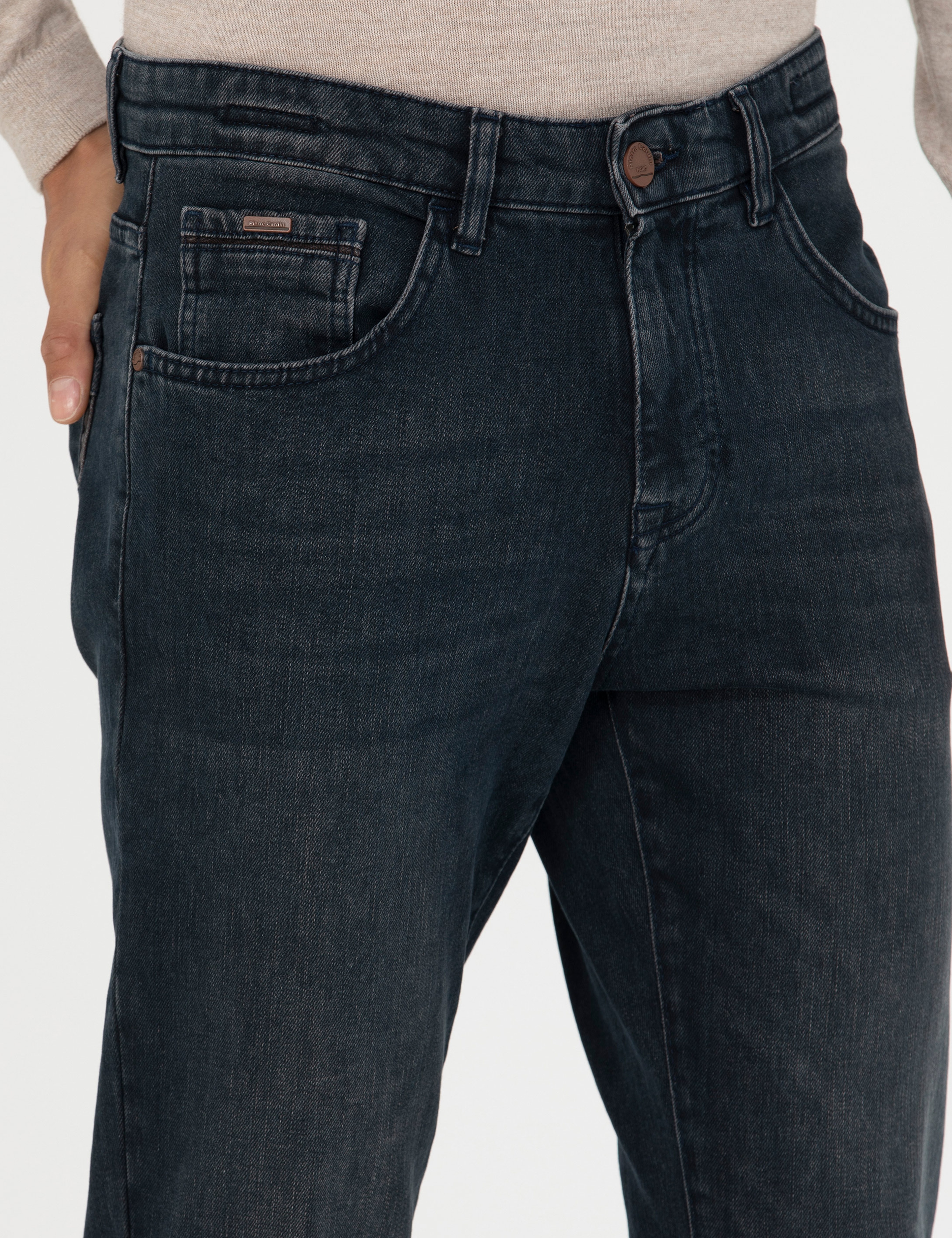 Petrol Slim Fit Jean Pantolon - Image 5