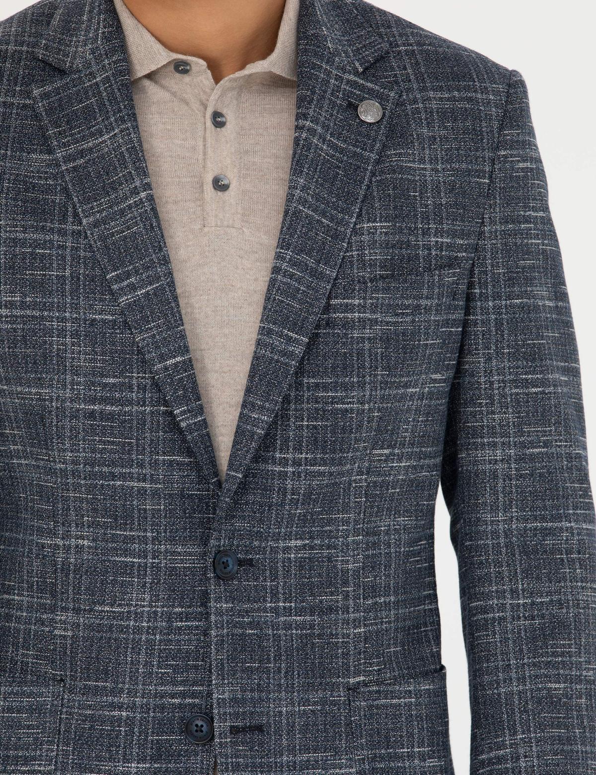 Lacivert Slim Fit Ceket - 50273425050