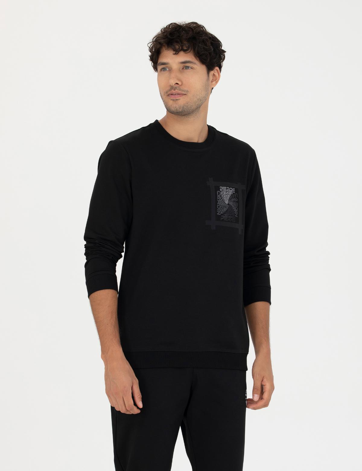 Siyah Sweatshirt - 50273400023