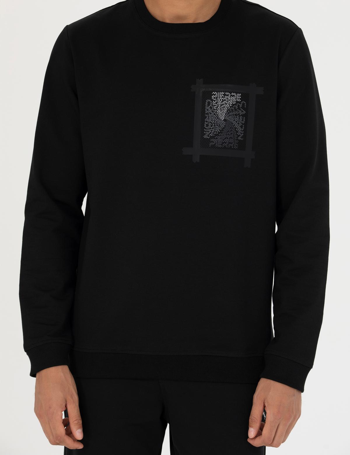 Siyah Sweatshirt - 50273400023