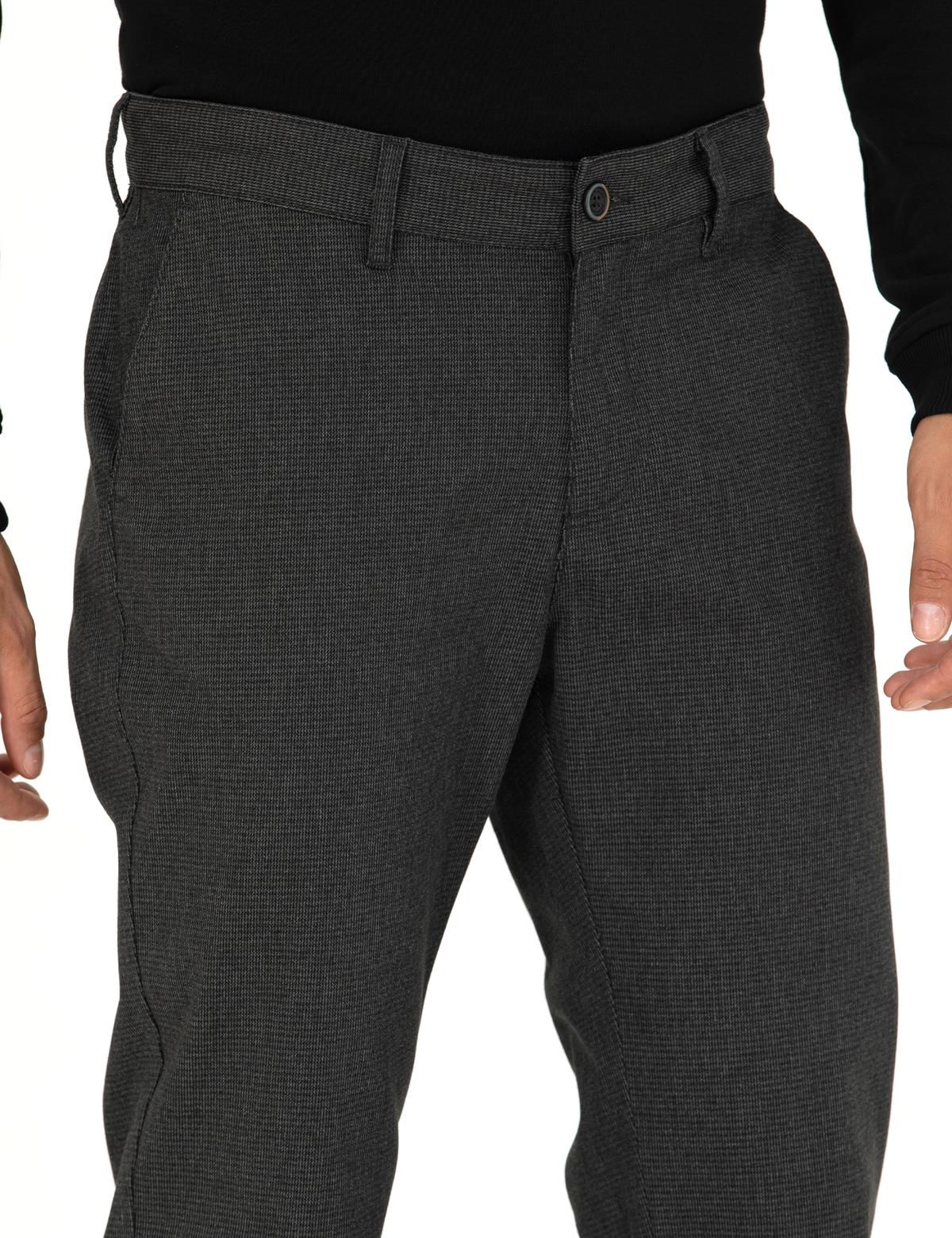 Haki Slim Fit Kanvas Pantolon - 50278440006