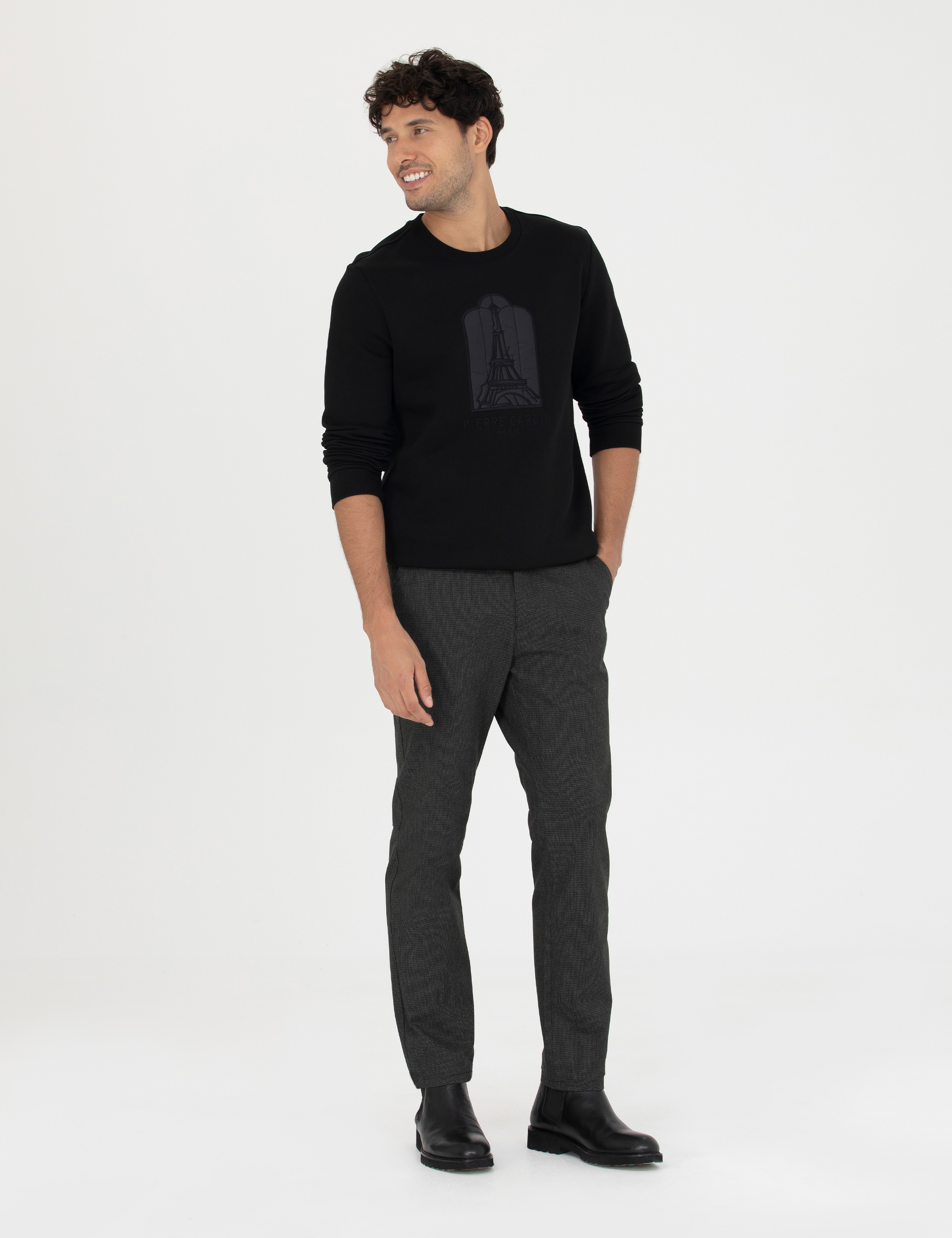Haki Slim Fit Kanvas Pantolon