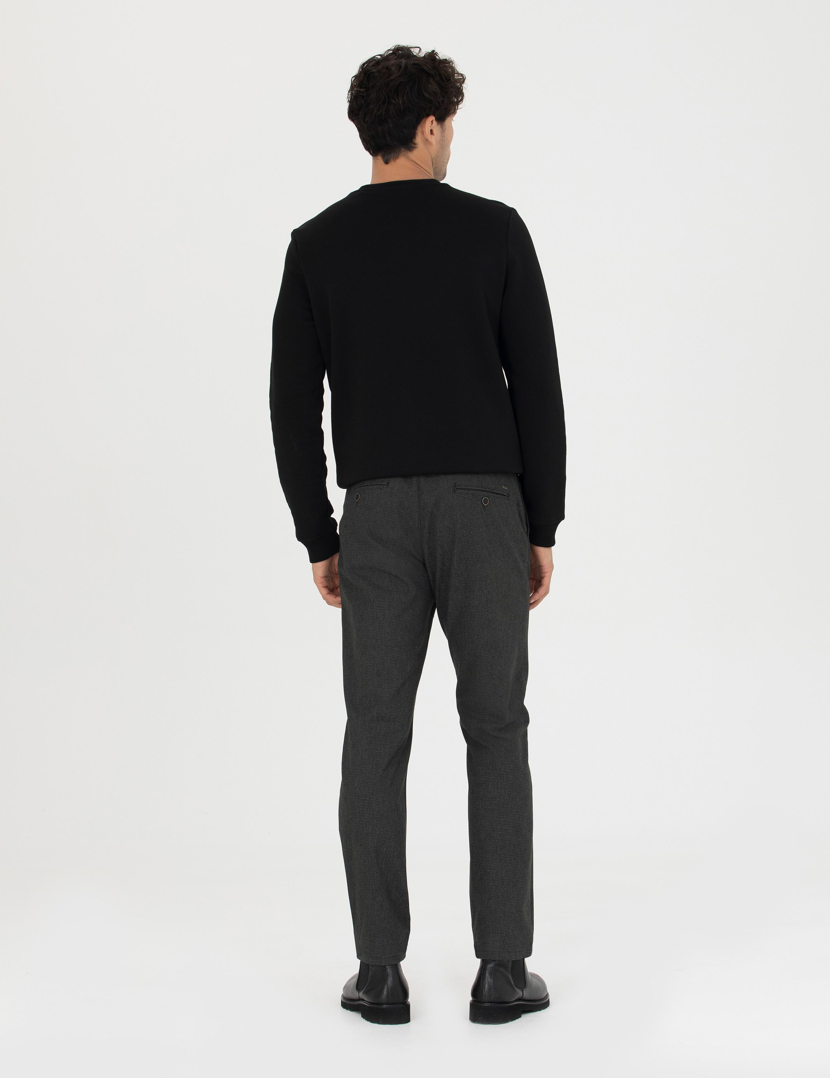 Haki Slim Fit Kanvas Pantolon