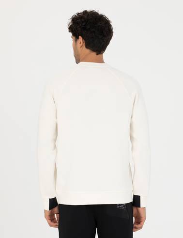 Ekru Regular Fit Sweatshirt
