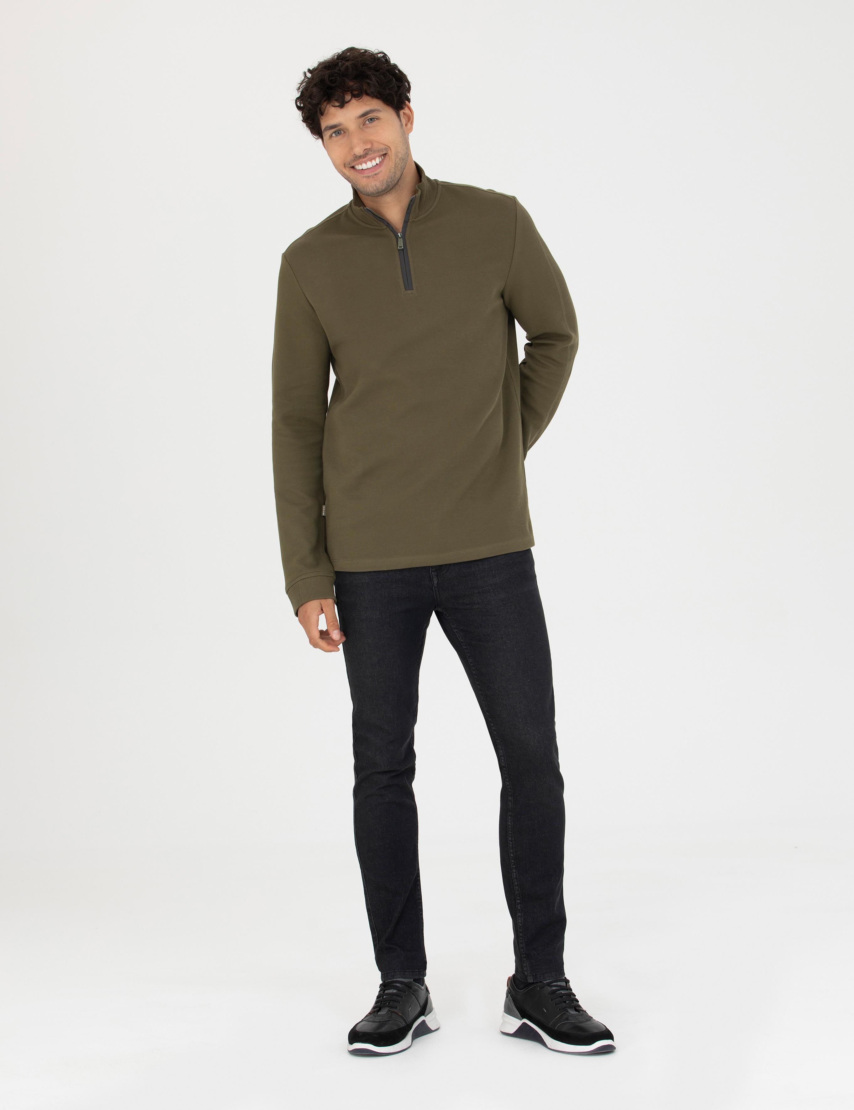 Siyah Slim Fit Jean Pantolon