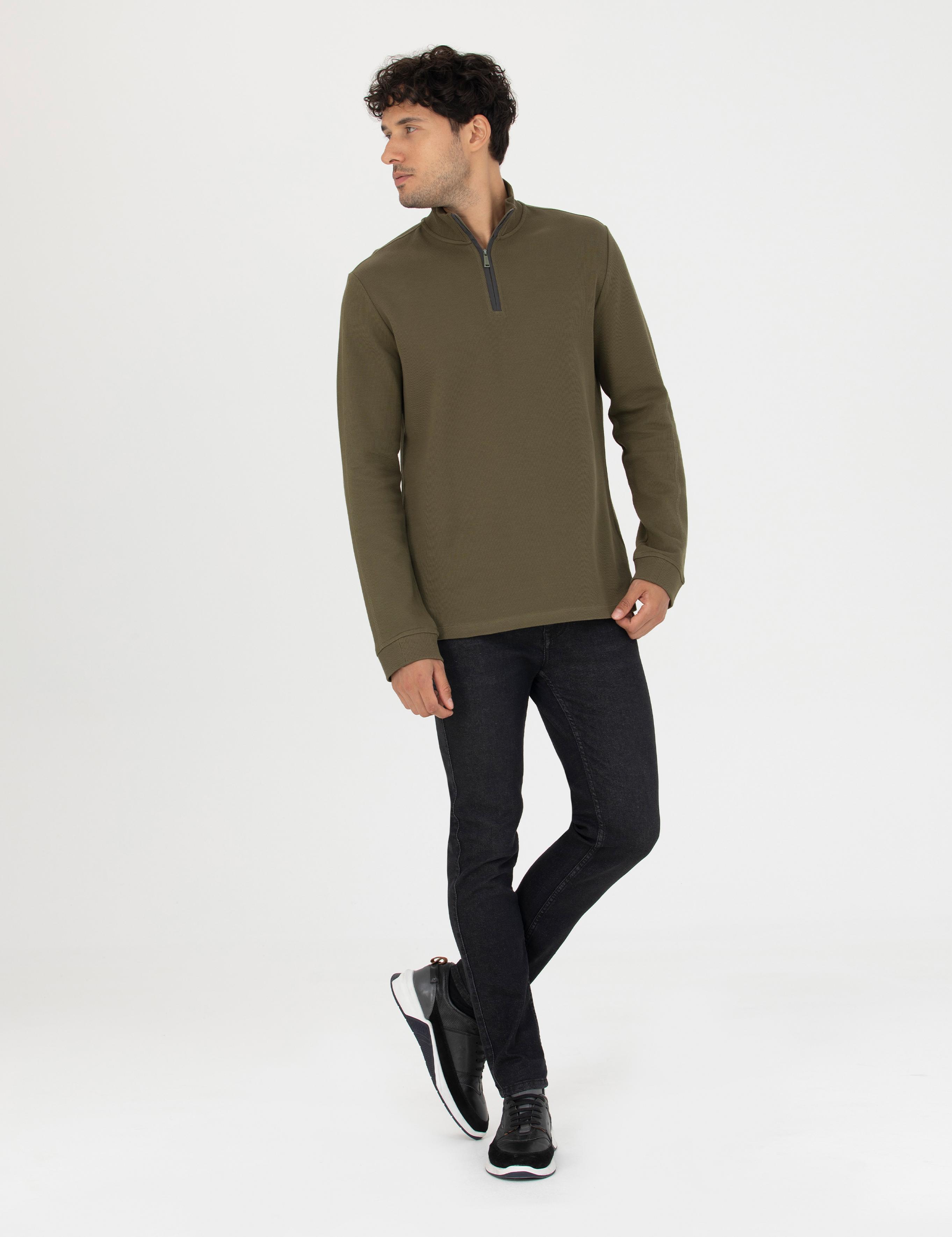 Siyah Slim Fit Jean Pantolon