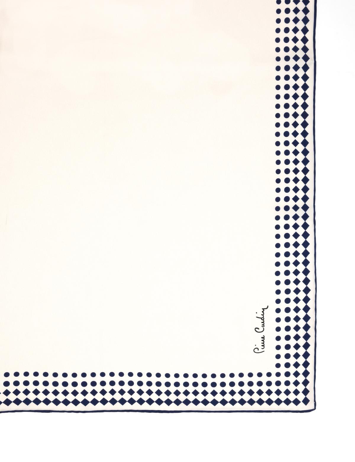 Ekru İpek Eşarp - 50286396002