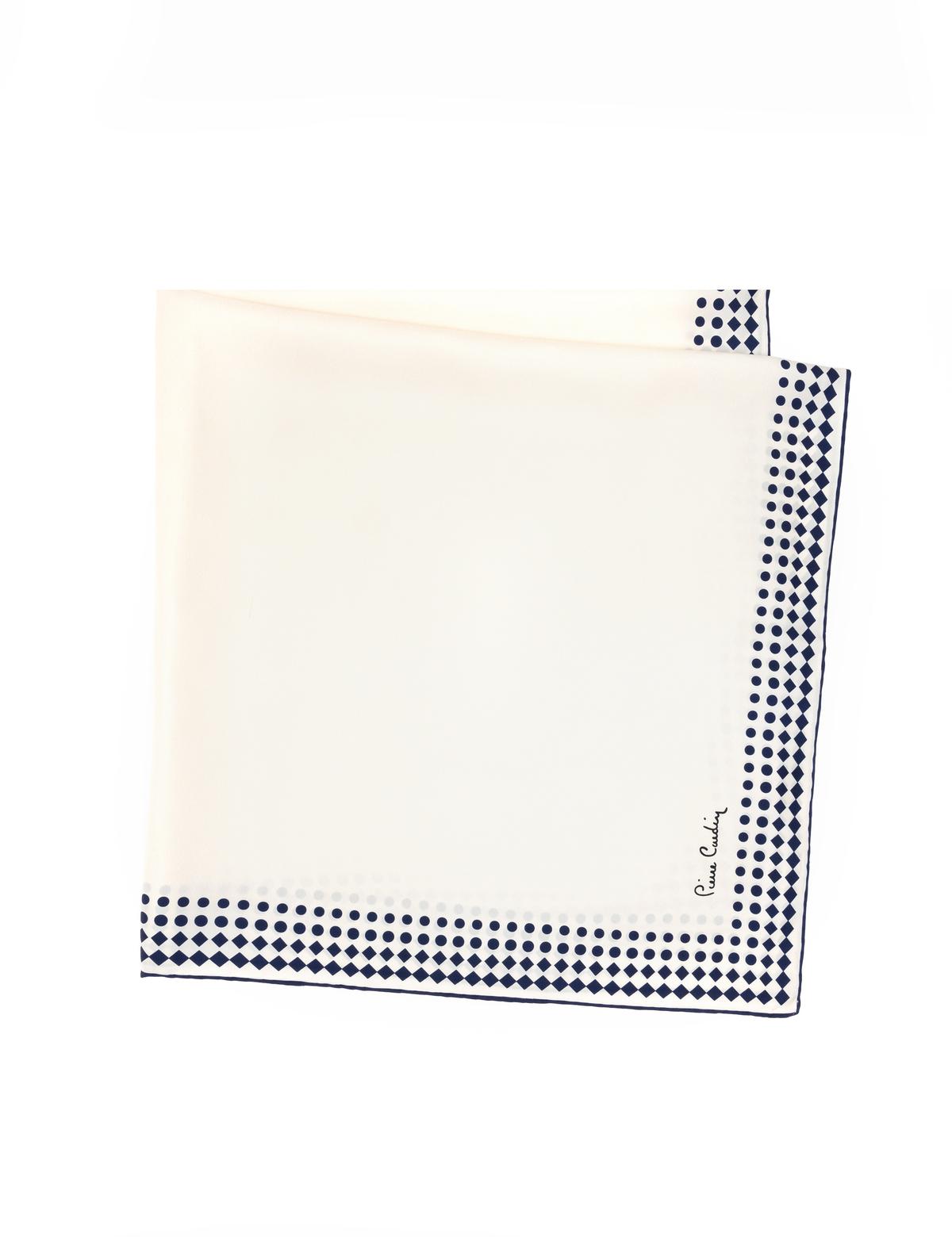 Ekru İpek Eşarp - 50286396002