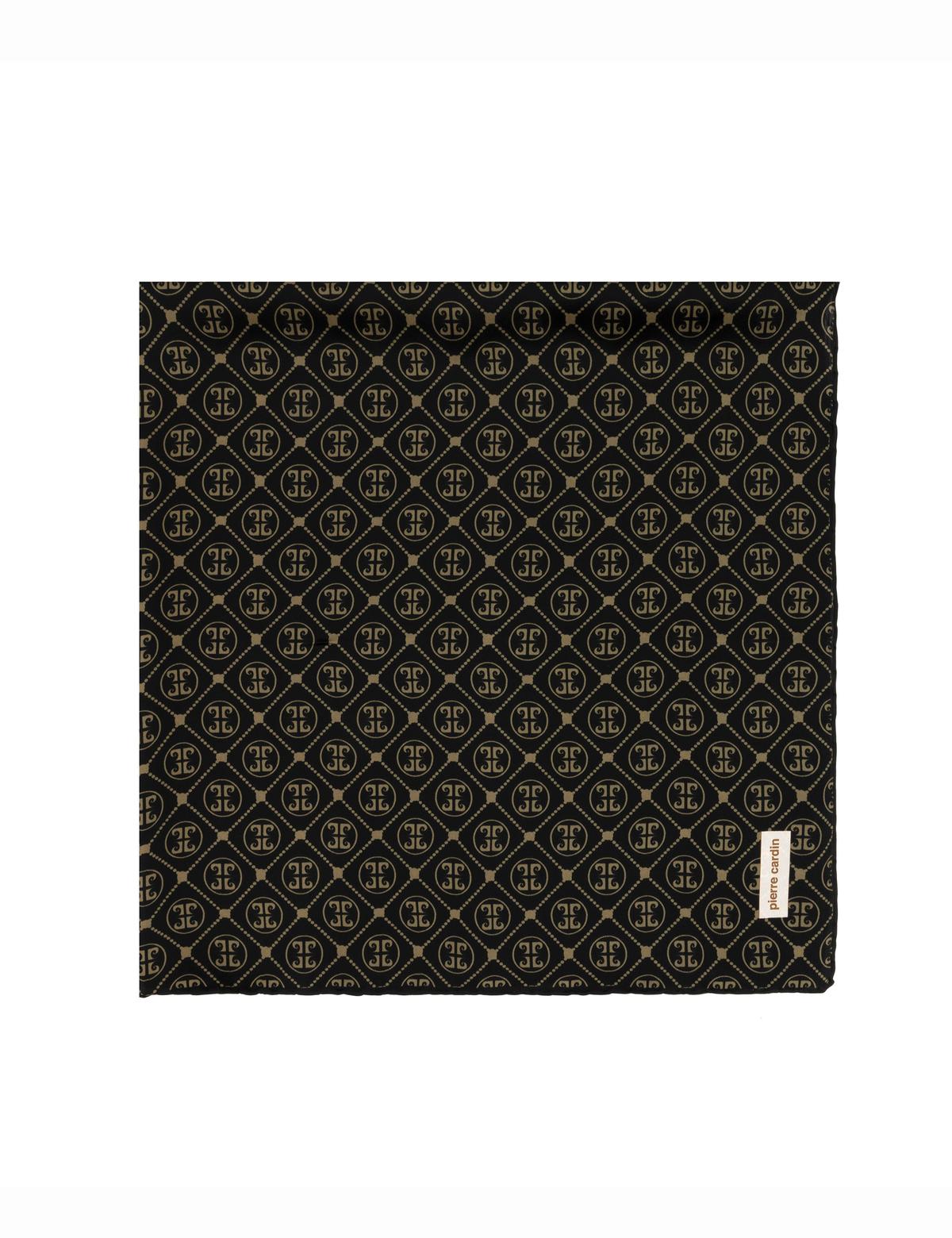 Kahverengi İpek Eşarp - 50286397002