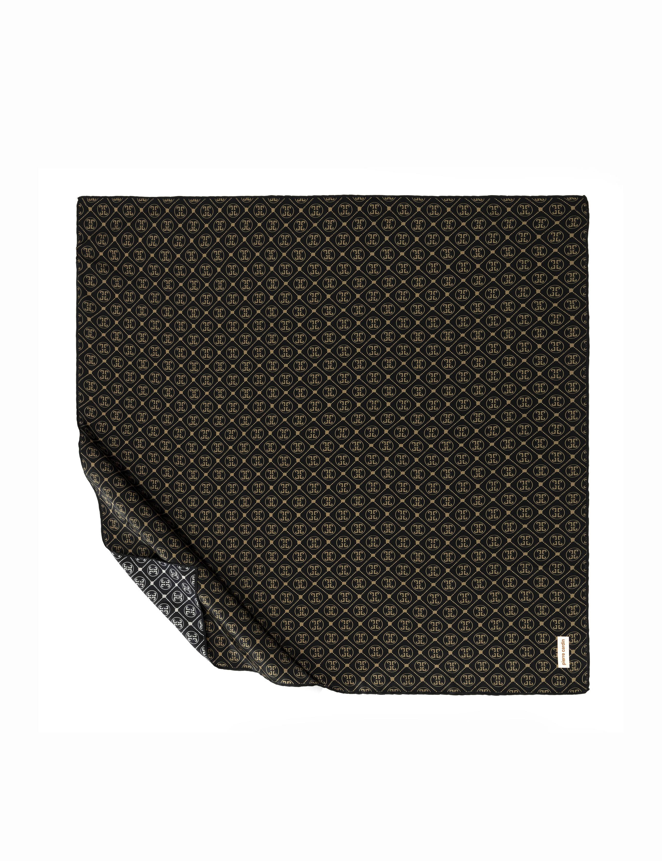 Kahverengi İpek Eşarp