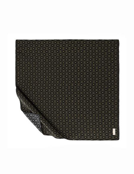 Kahverengi İpek Eşarp - 50286397002