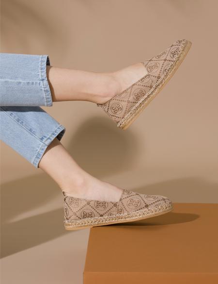 Kahverengi Espadril Ayakkabı - 50268249009