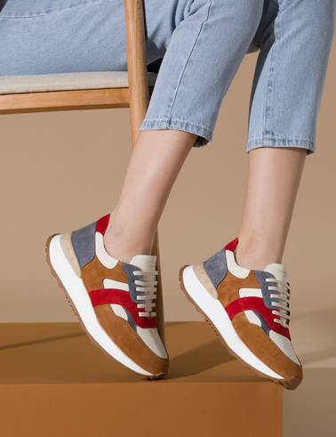 Taba Deri Sneaker