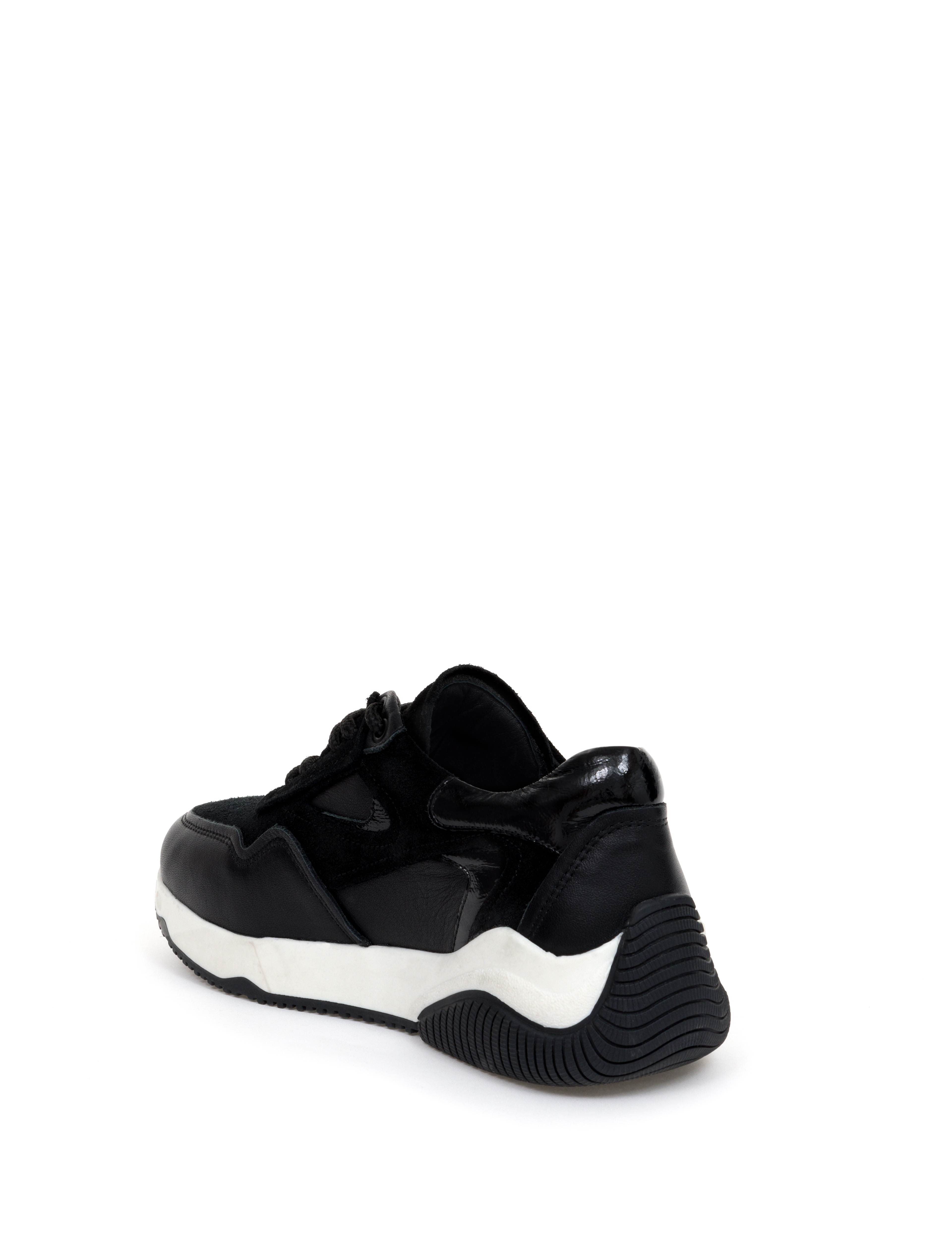 Siyah Deri Sneaker - Image 3