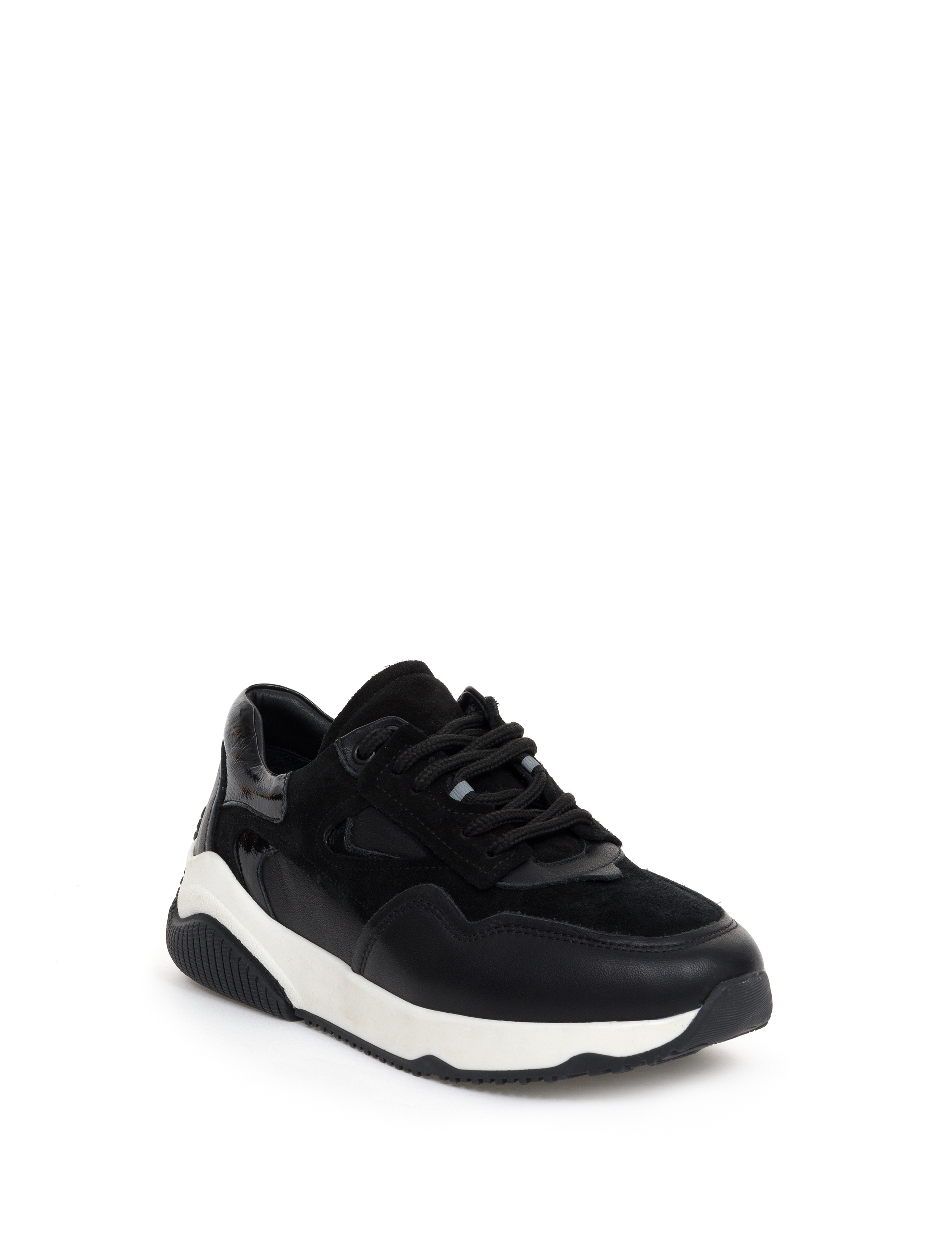 Siyah Deri Sneaker - Image 2