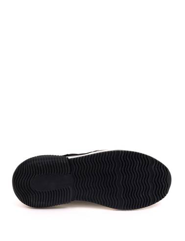 Siyah Deri Sneaker