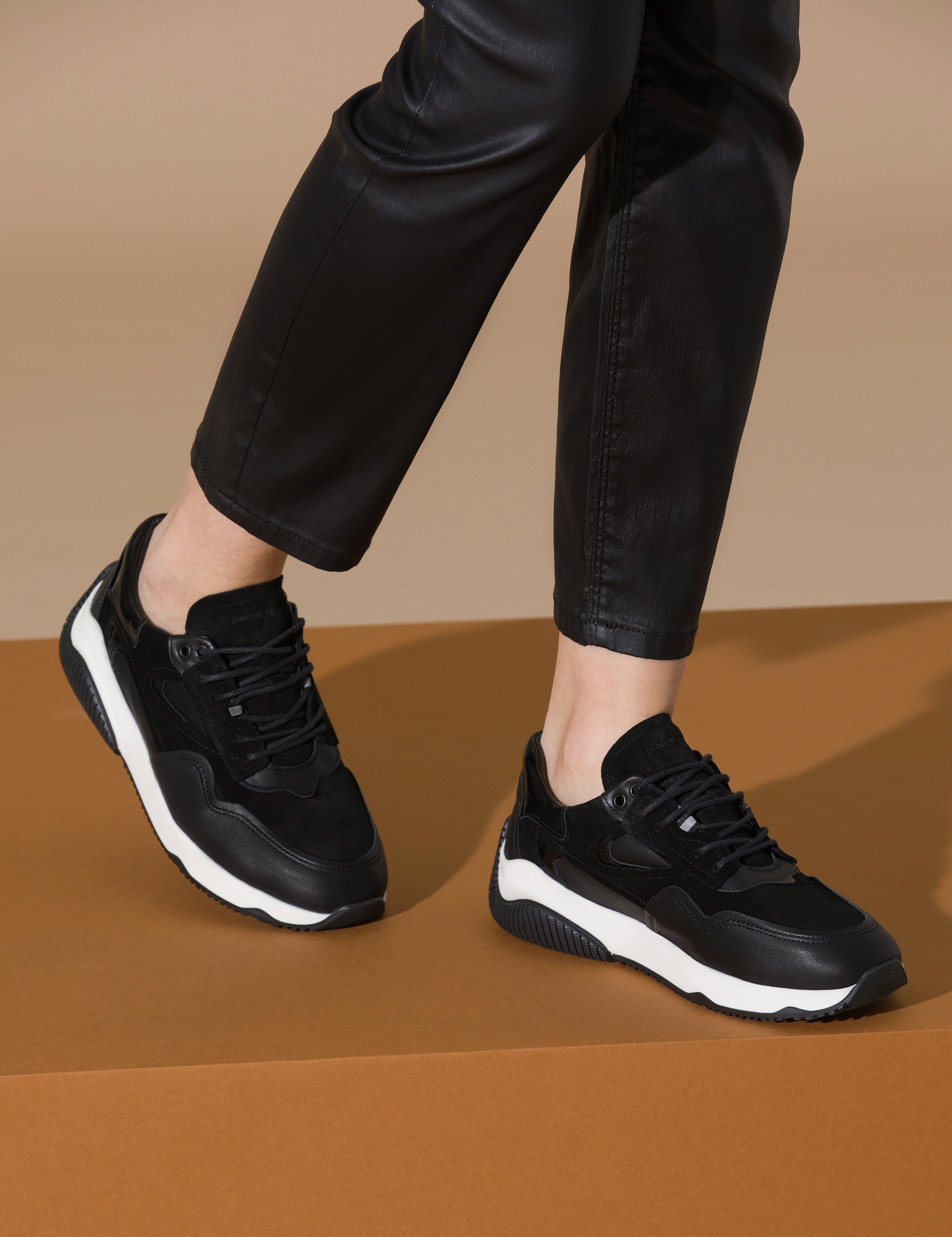 Siyah Deri Sneaker - Image 6