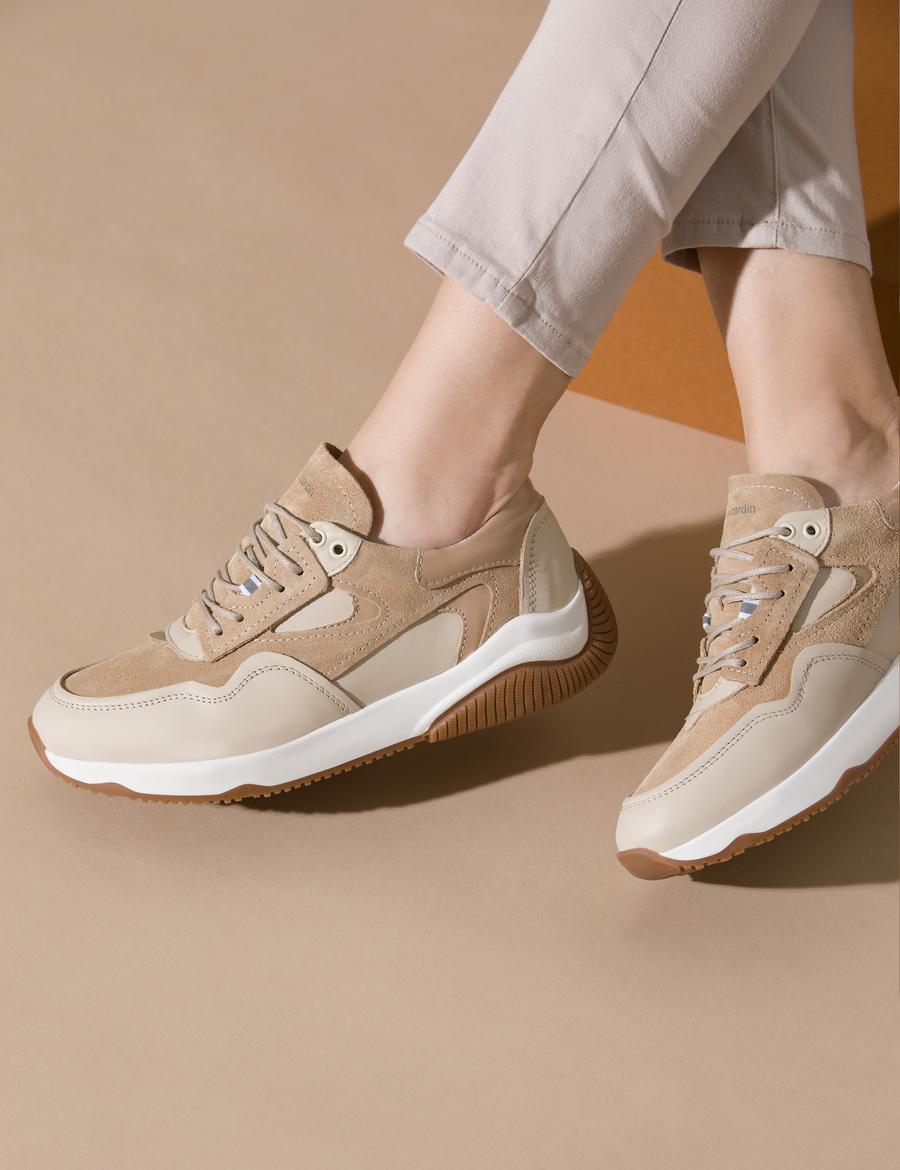 Bej Sneaker