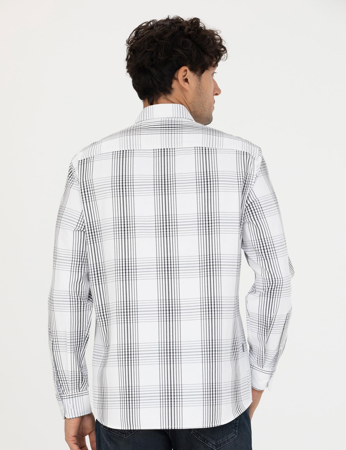 Antrasit Regular Fit Uzun Kollu Gömlek - 50277773007