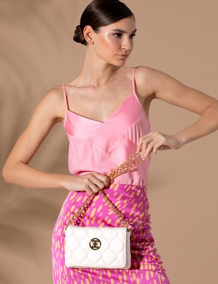 Pembe Askılı Regular Fit Bluz - 50262565016