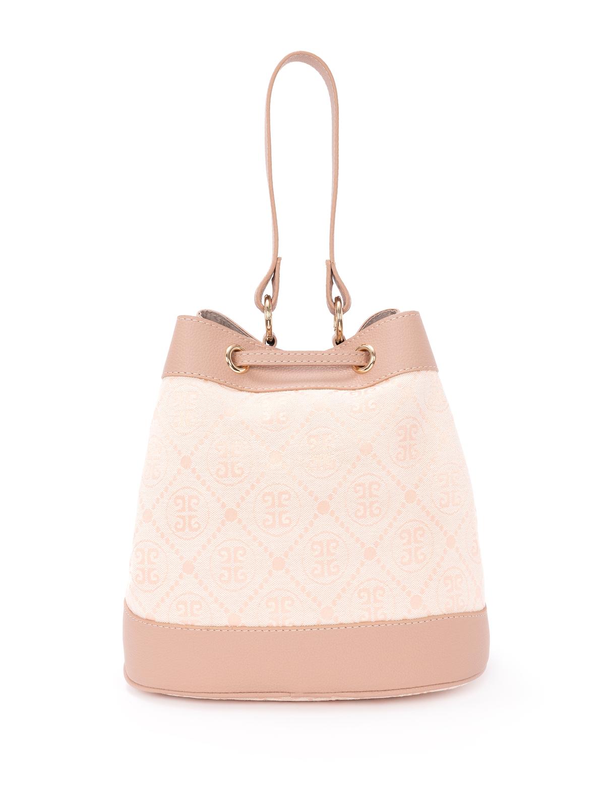 Kahverengi Büzgülü Çanta - 50276435002