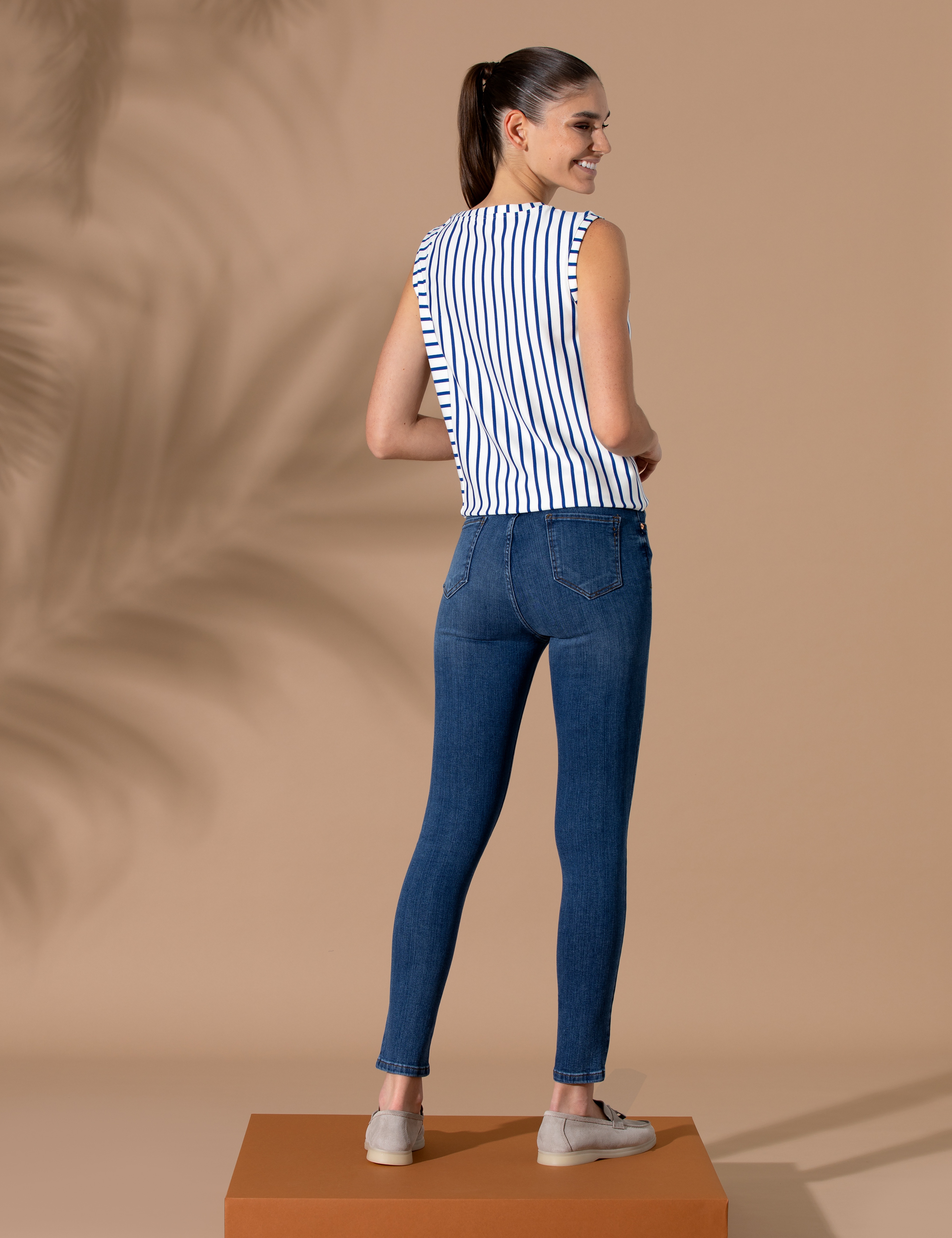Koyu İndigo Skinny Fit Jean Pantolon