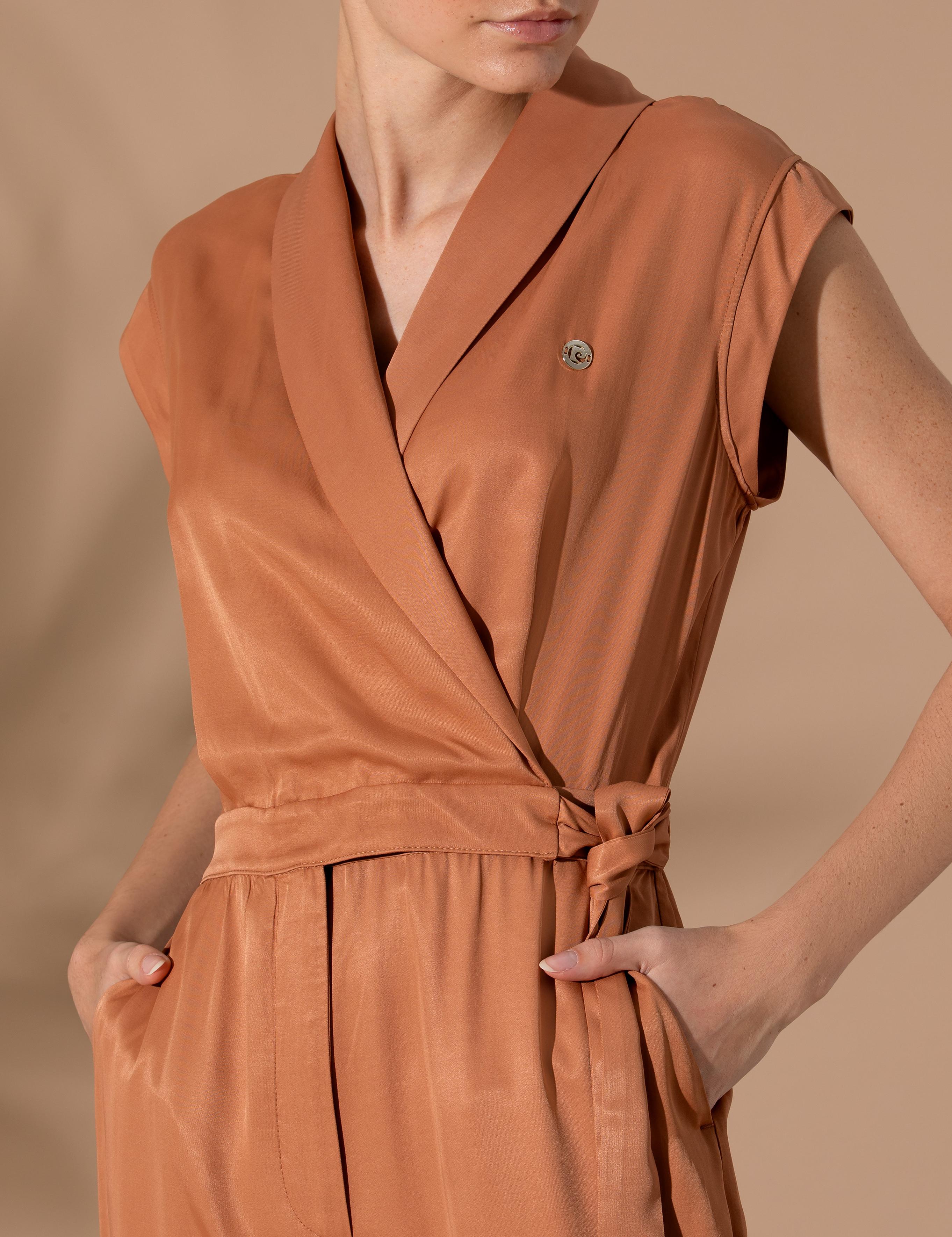 Kahverengi Comfort Fit Dokuma Tulum