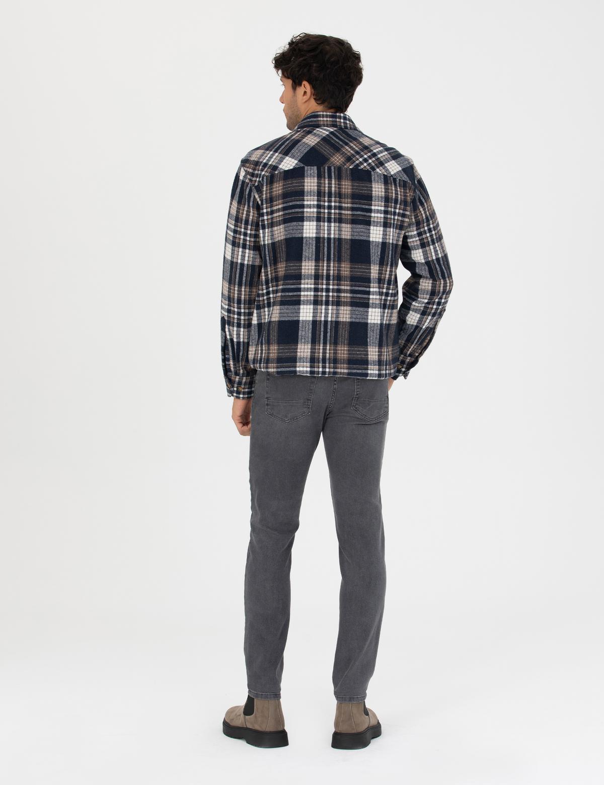 Antrasit Slim Fit Jean Pantolon - 50280198028