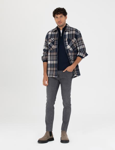 Antrasit Slim Fit Jean Pantolon - 50280198028