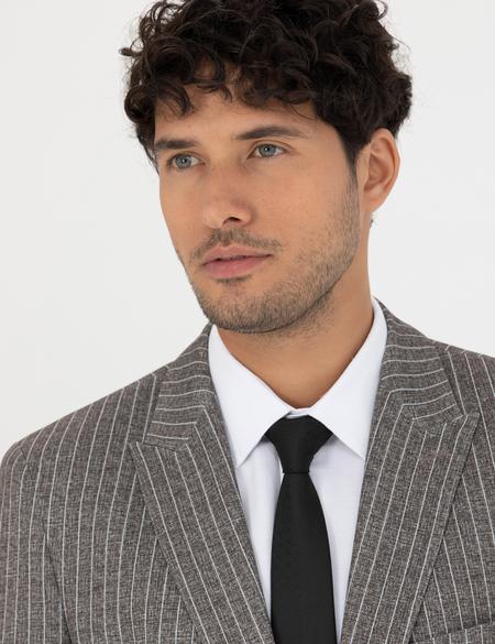 Kahverengi Ex. Slim Fit Takım Elbise - 50269823047