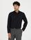 Siyah Slim Fit Uzun Kollu Gömlek