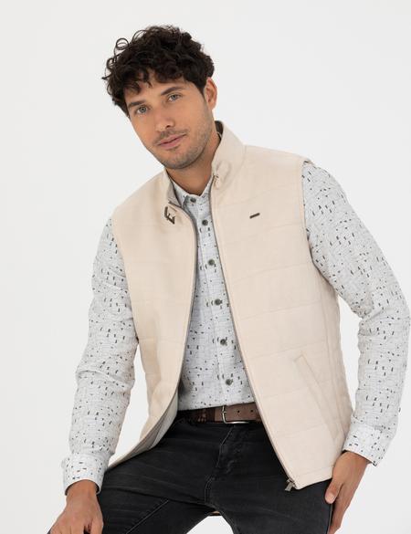 Bej Yelek - 50280296020