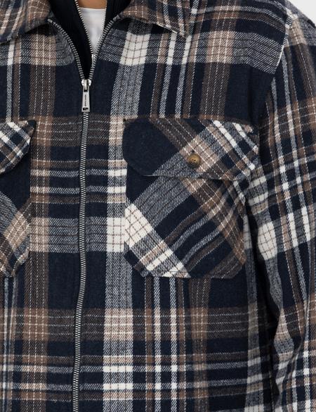 Lacivert Comfort Fit Gömlek Ceket - 50278867007