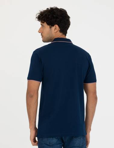 Lacivert Slim Fit Tişört
