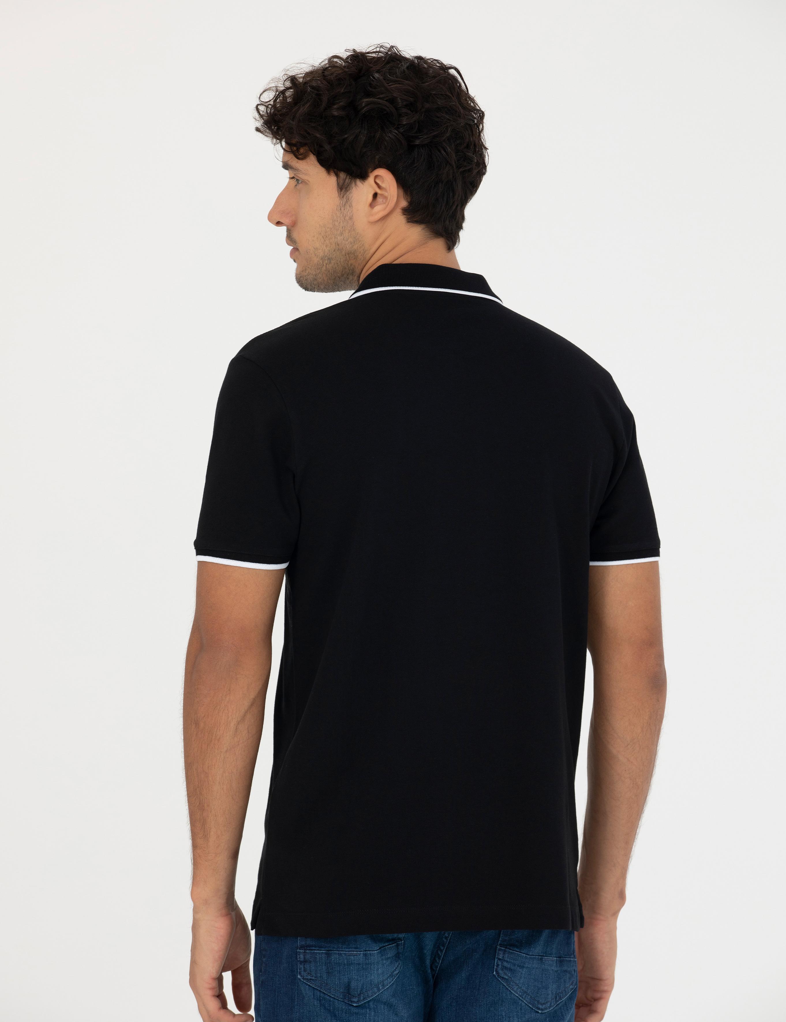 Siyah Slim Fit Tişört