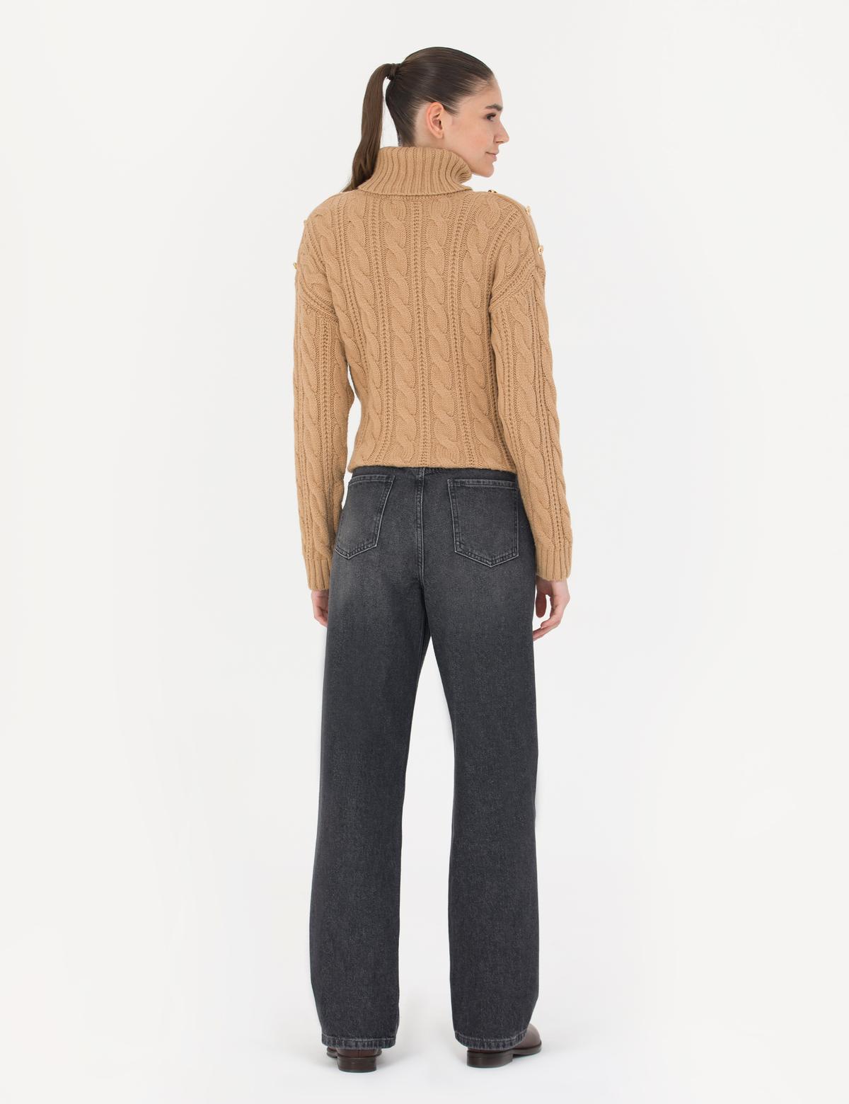 Gri Jean Pantolon - 50273781012