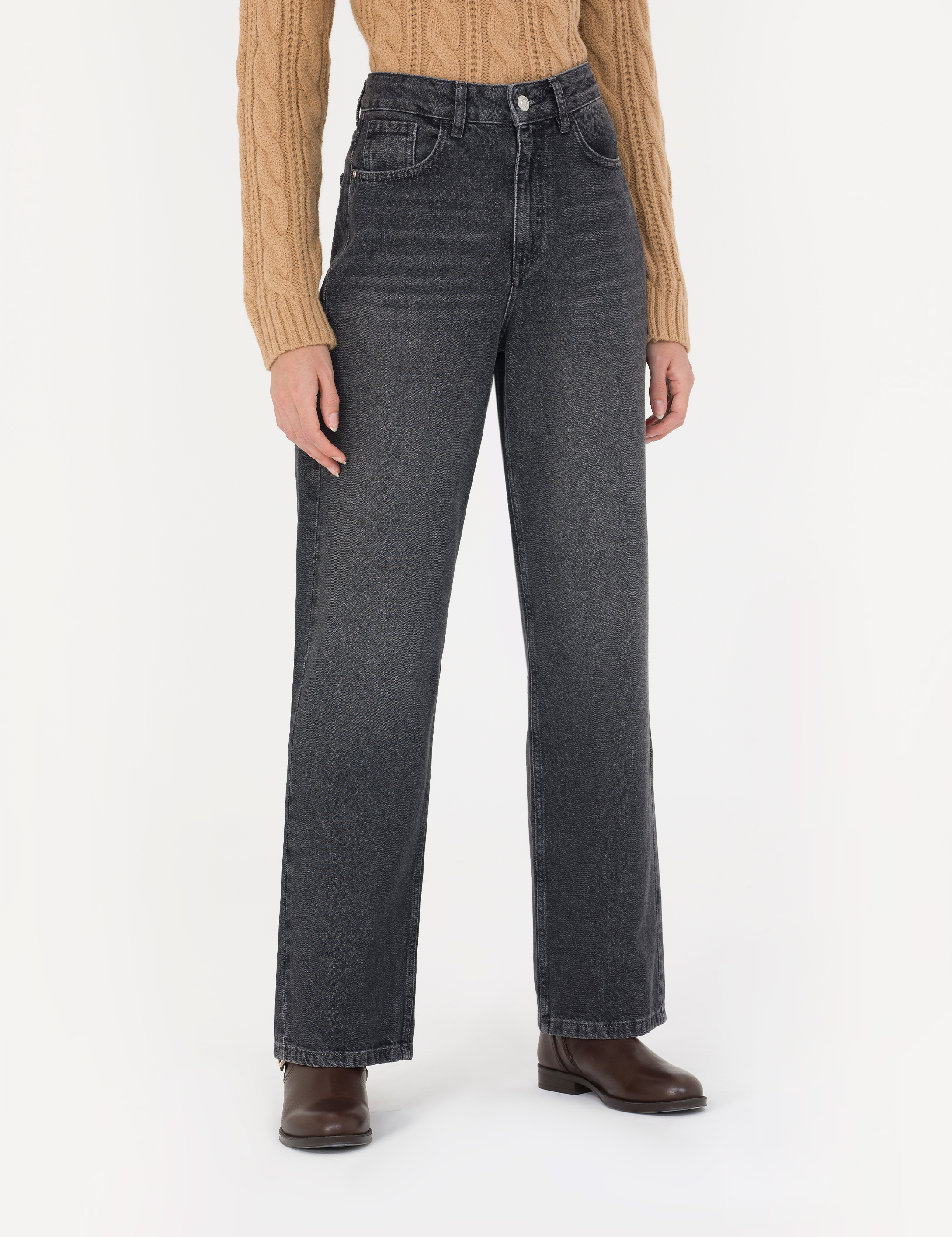 Gri Jean Pantolon