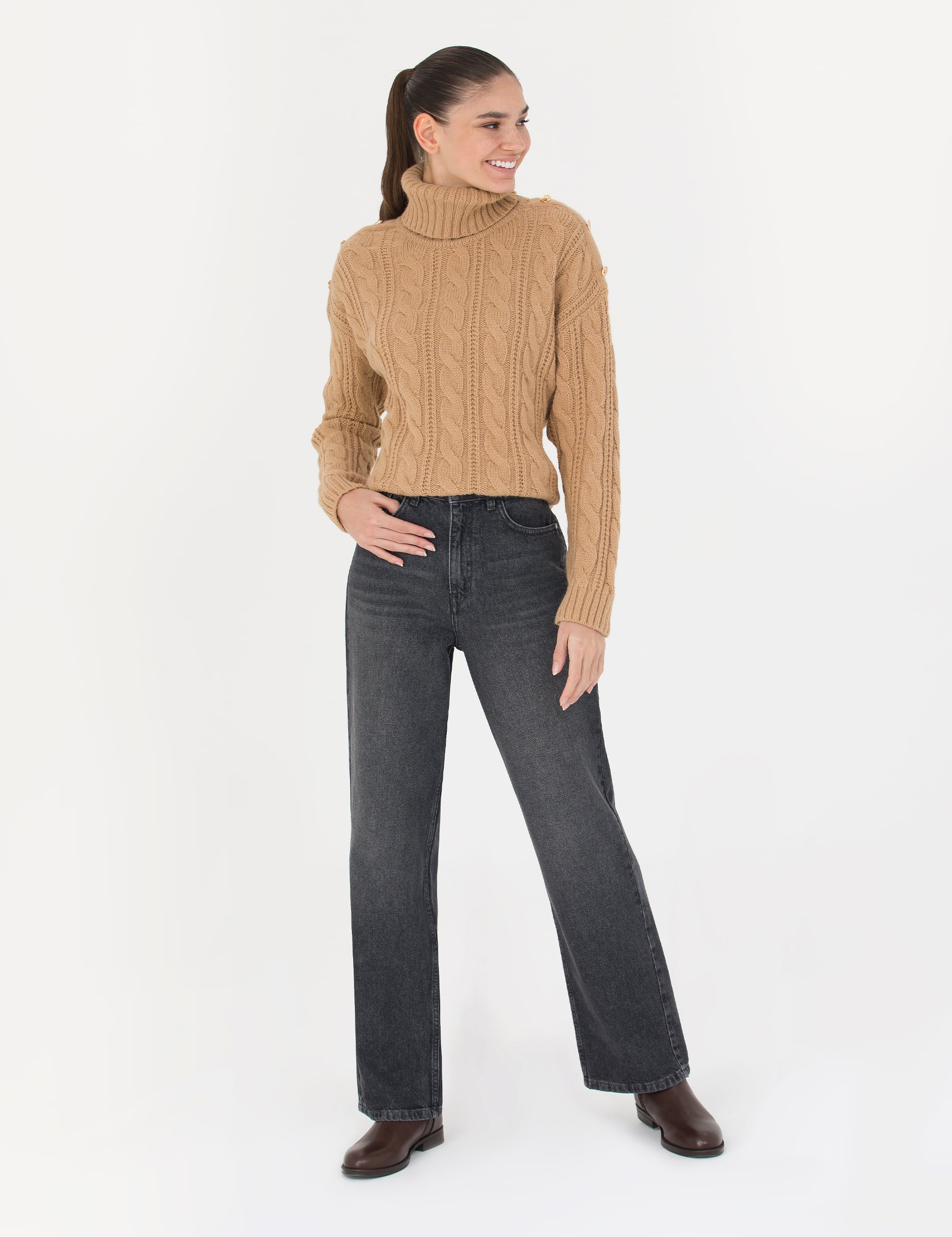 Gri Jean Pantolon - Image 3