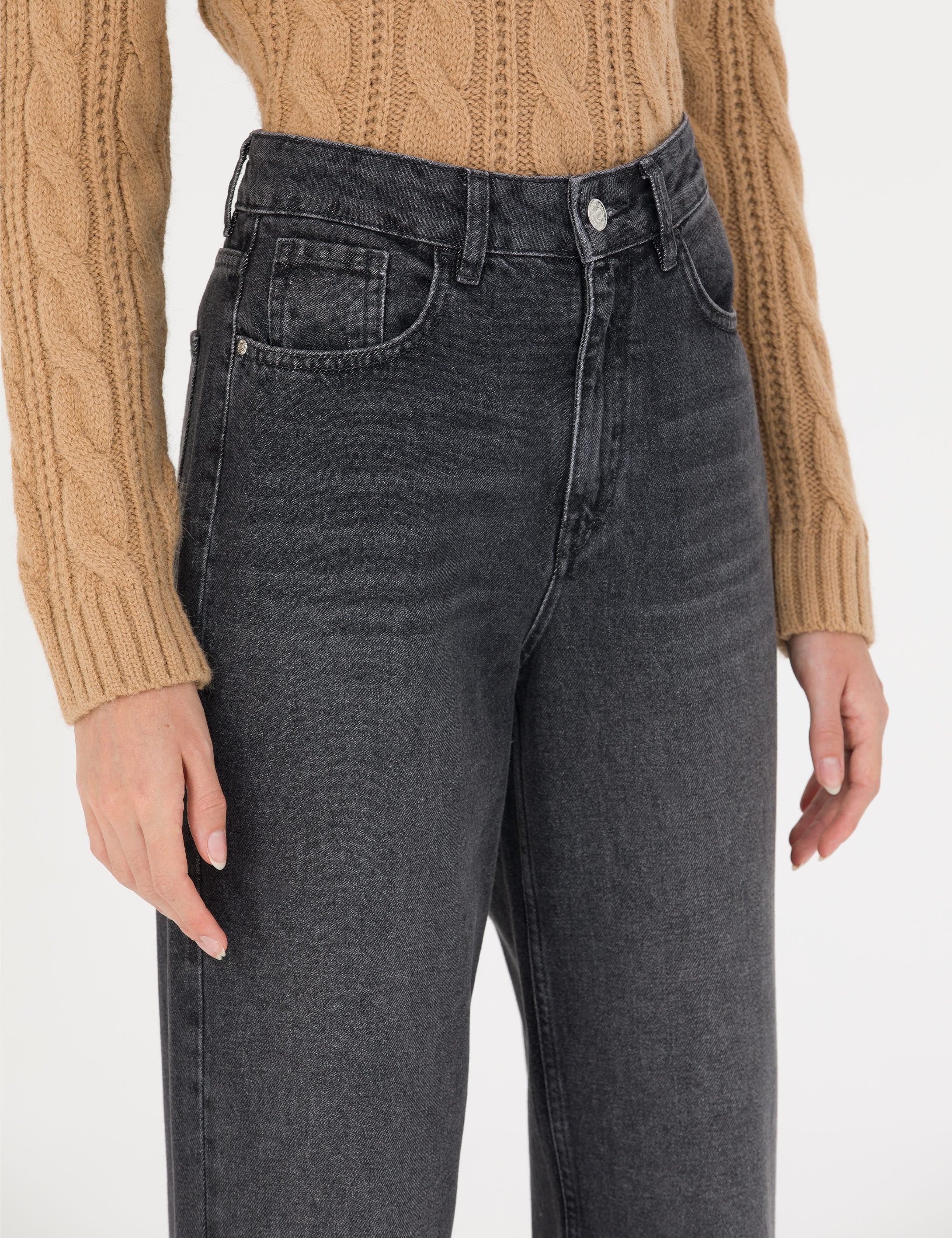 Gri Jean Pantolon - Image 5