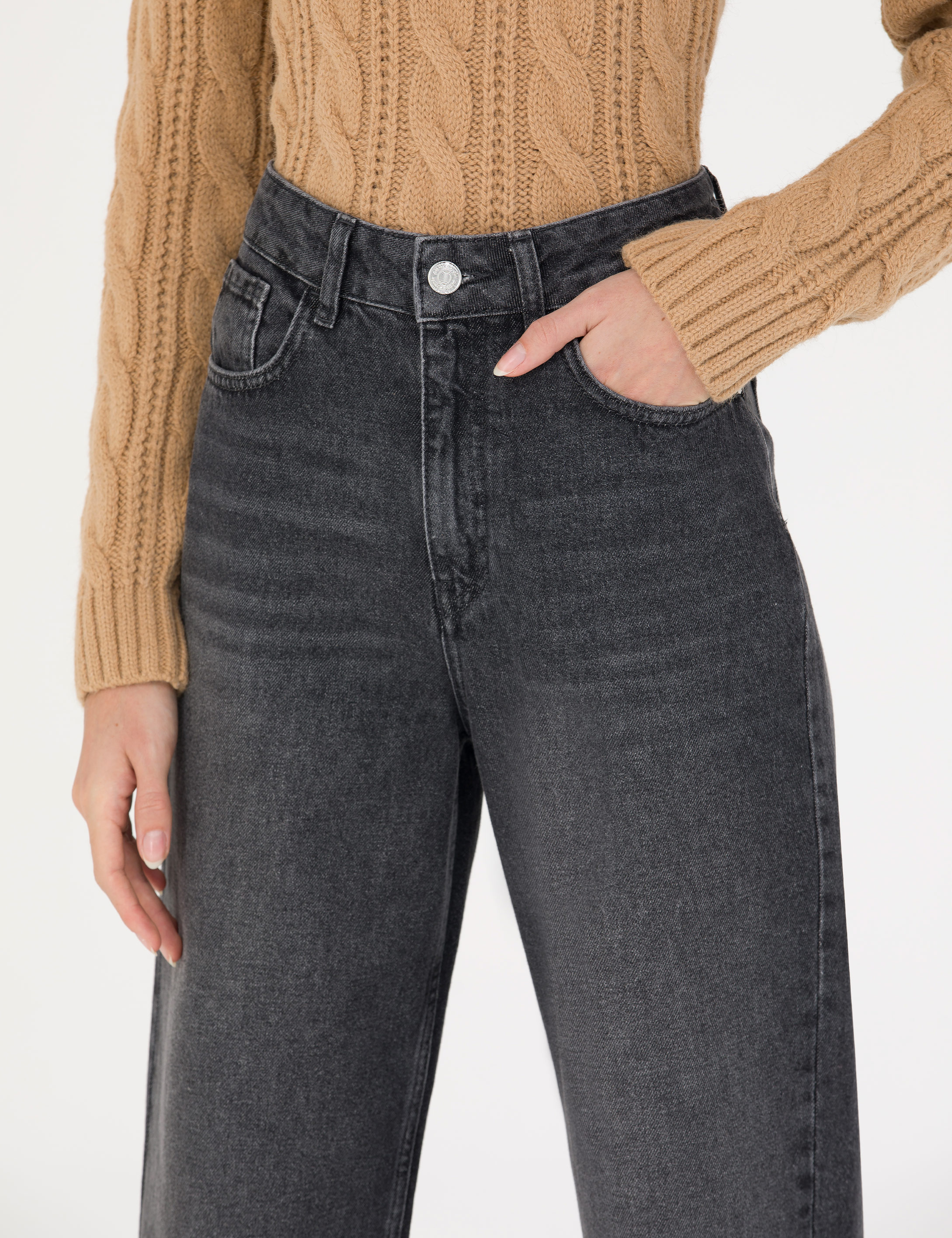Gri Jean Pantolon - Image 6