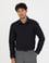 Siyah Slim Fit Uzun Kollu Gömlek