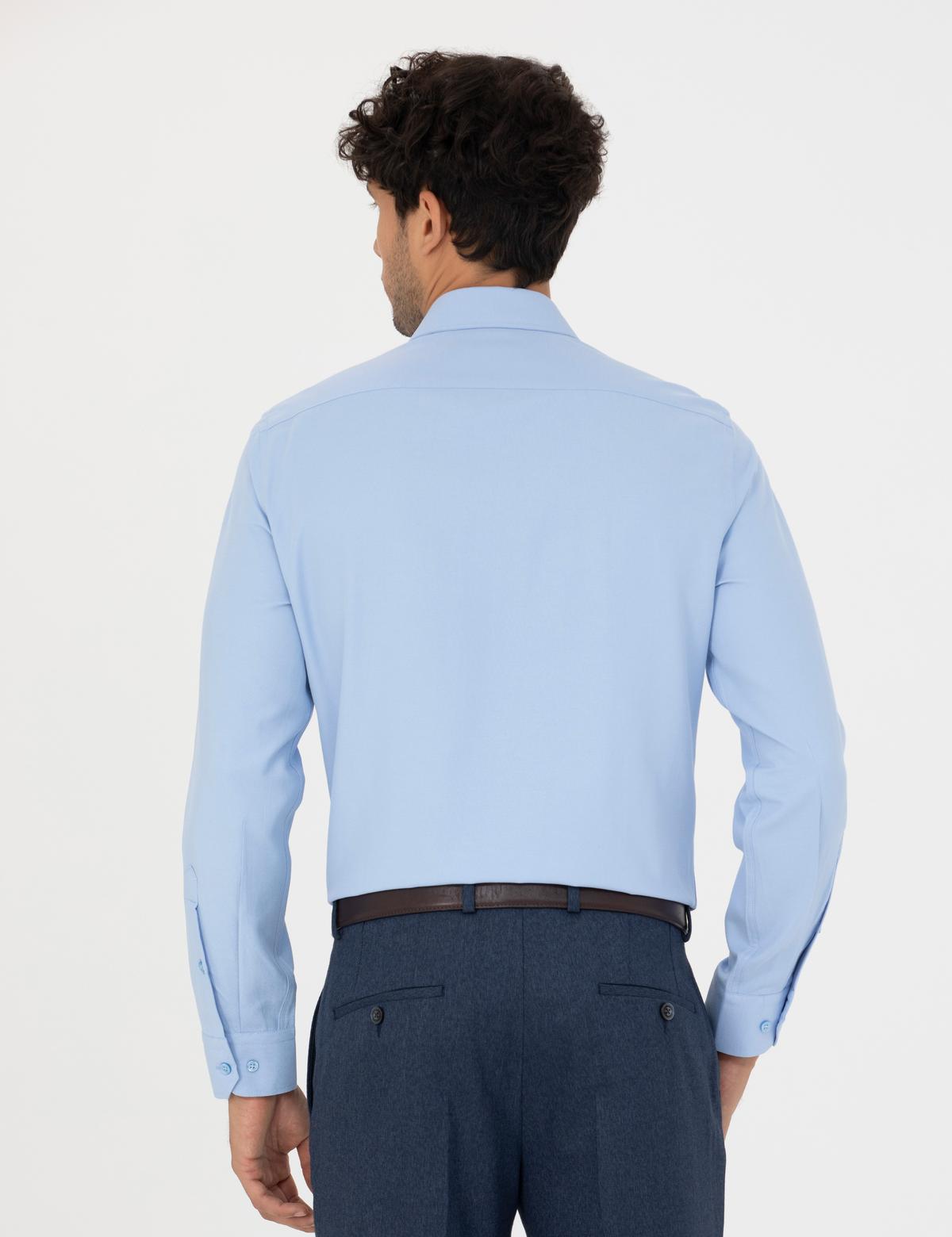 Saks Slim Fit Uzun Kollu Gömlek - 50277784034