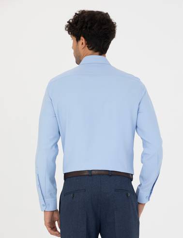 Saks Slim Fit Uzun Kollu Gömlek