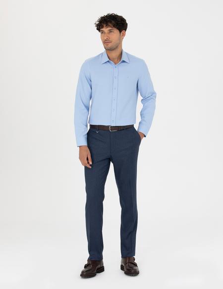 Saks Slim Fit Uzun Kollu Gömlek - 50277784034