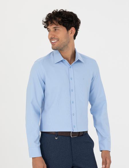 Saks Slim Fit Uzun Kollu Gömlek - 50277784034