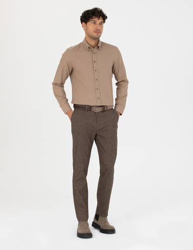 Vizon Slim Fit Kanvas Pantolon