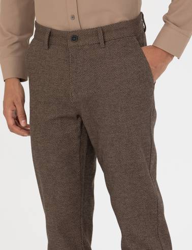 Vizon Slim Fit Kanvas Pantolon