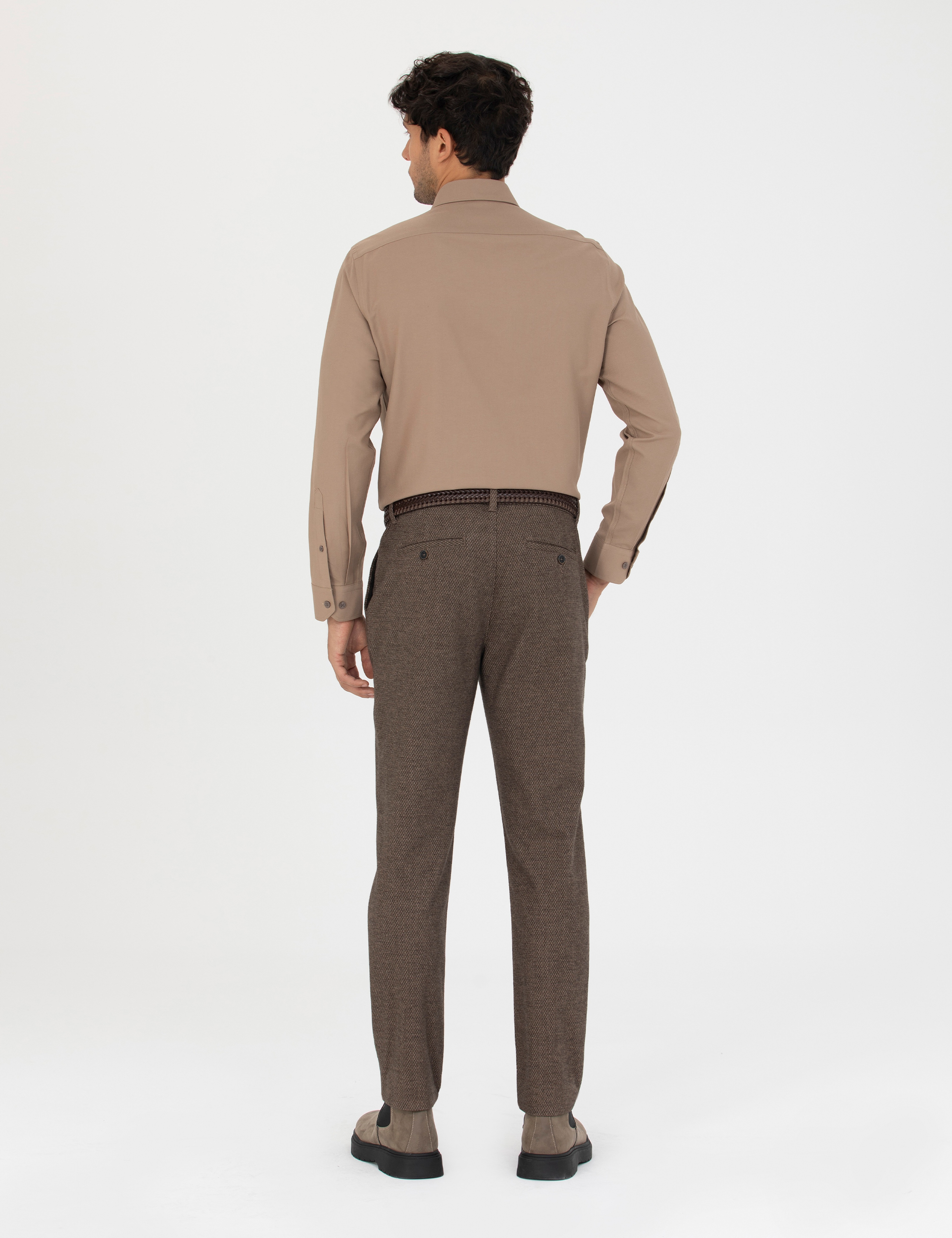 Vizon Slim Fit Kanvas Pantolon - Image 4